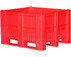 Пластиковый контейнер Big Box 1200х1000х740 мм сплошной на полозьях маленькое фото 3