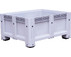 Пластиковый контейнер Big Box 1200x1000x580 мм сплошной на ножках маленькое 