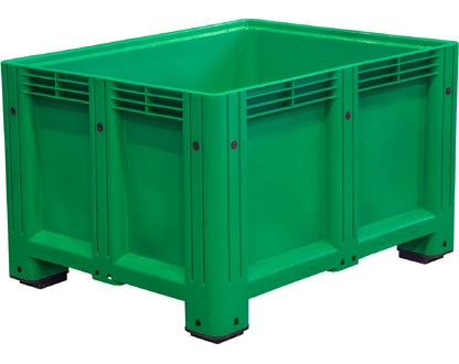 Пластиковый контейнер Big Box 1200x1000x760 сплошной на ножках фото 3